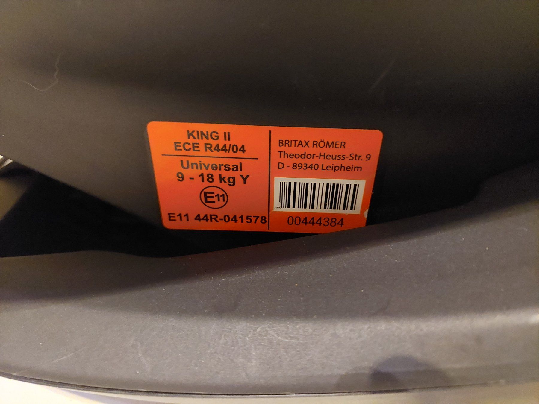 Britax Römer Auto-Kindersitze: Britax King 2 ATS LS Kindersitz 9-18kg – Gebraucht aus Windlach von lanuj 3