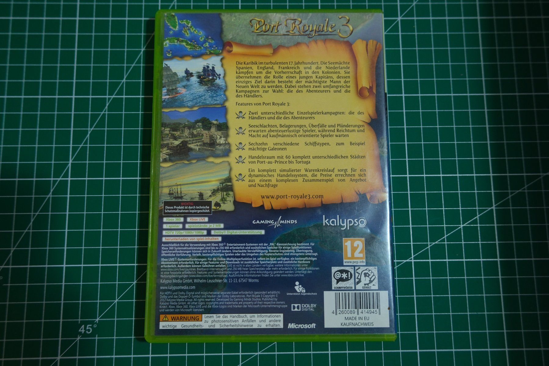 Giochi: Port Royale 3 - Xbox 360 – Usato da Zürich venduto da tch171 1