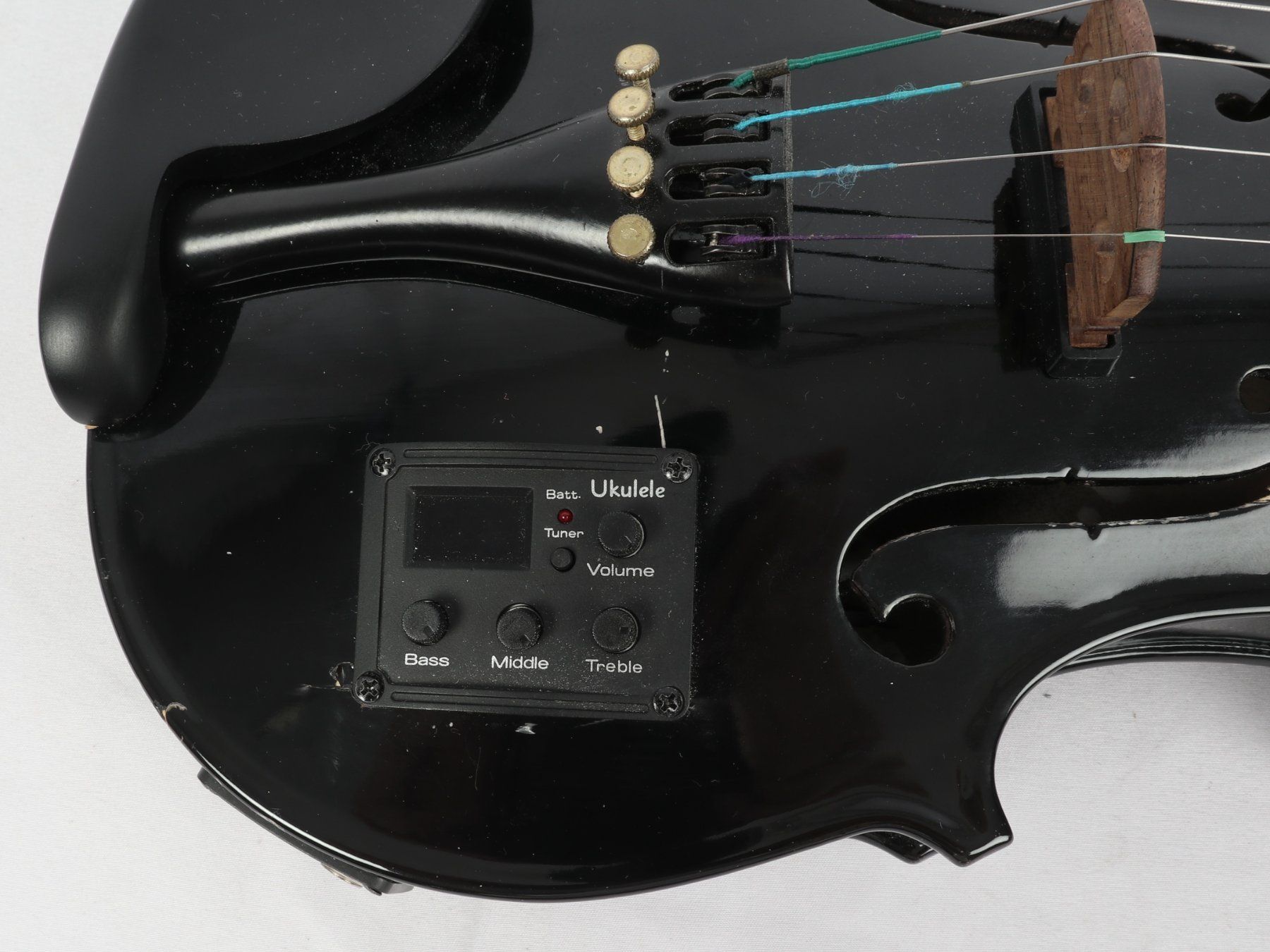 Strumenti musicali: Elektrische Geige mit Geigenbogen und Koffer – Usato da Steinen venduto da Restwert_Steinen 8