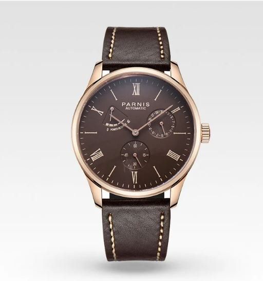 Parnis PA2122 SEAGULL 1780 Automatikuhrwerk Gangreserve Date Acheter sur Ricardo