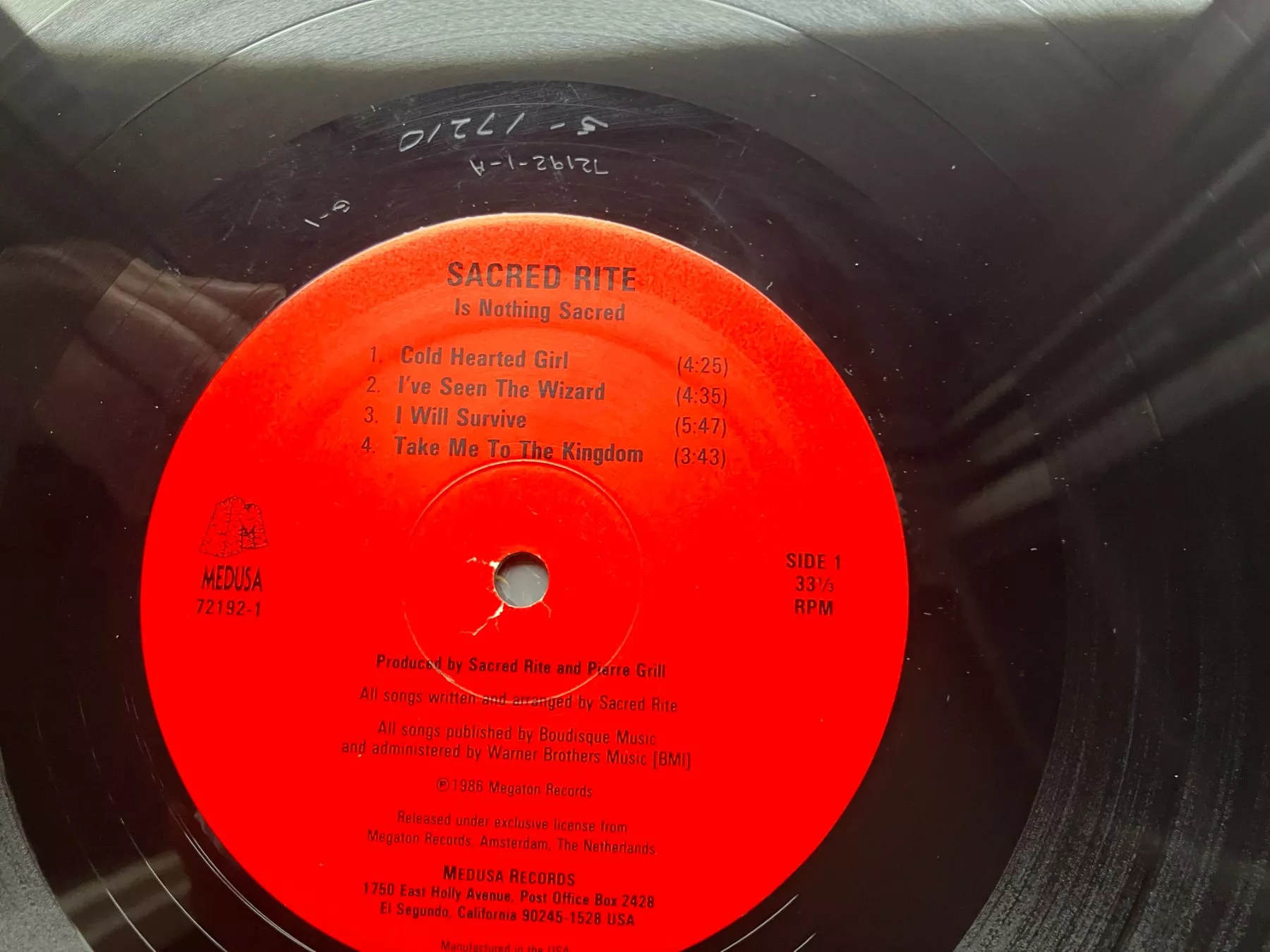Schallplatten: Scared Rite – Gebraucht aus Aarwangen von Jukebox3 6