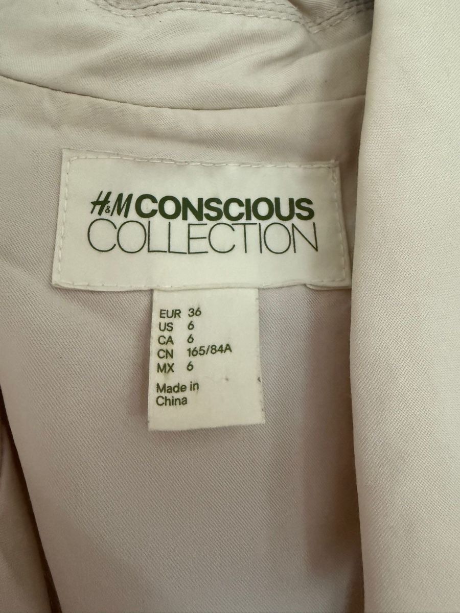 H&M Giacche: Light coat H&M conscious collection size 36 – Usato da Muzzano venduto da Sidney_3 4