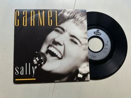 CARMEL tolle Single Sally Kult Top Jazz Funk 80's Synth Pop