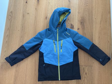 Kinder Skijacke Ziener Grösse 140 blau
