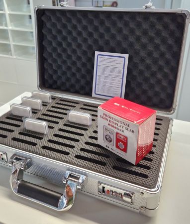 NEU - Münzenkoffer für 50 Slabs (NGC, PCGS, PCCB, etc.)