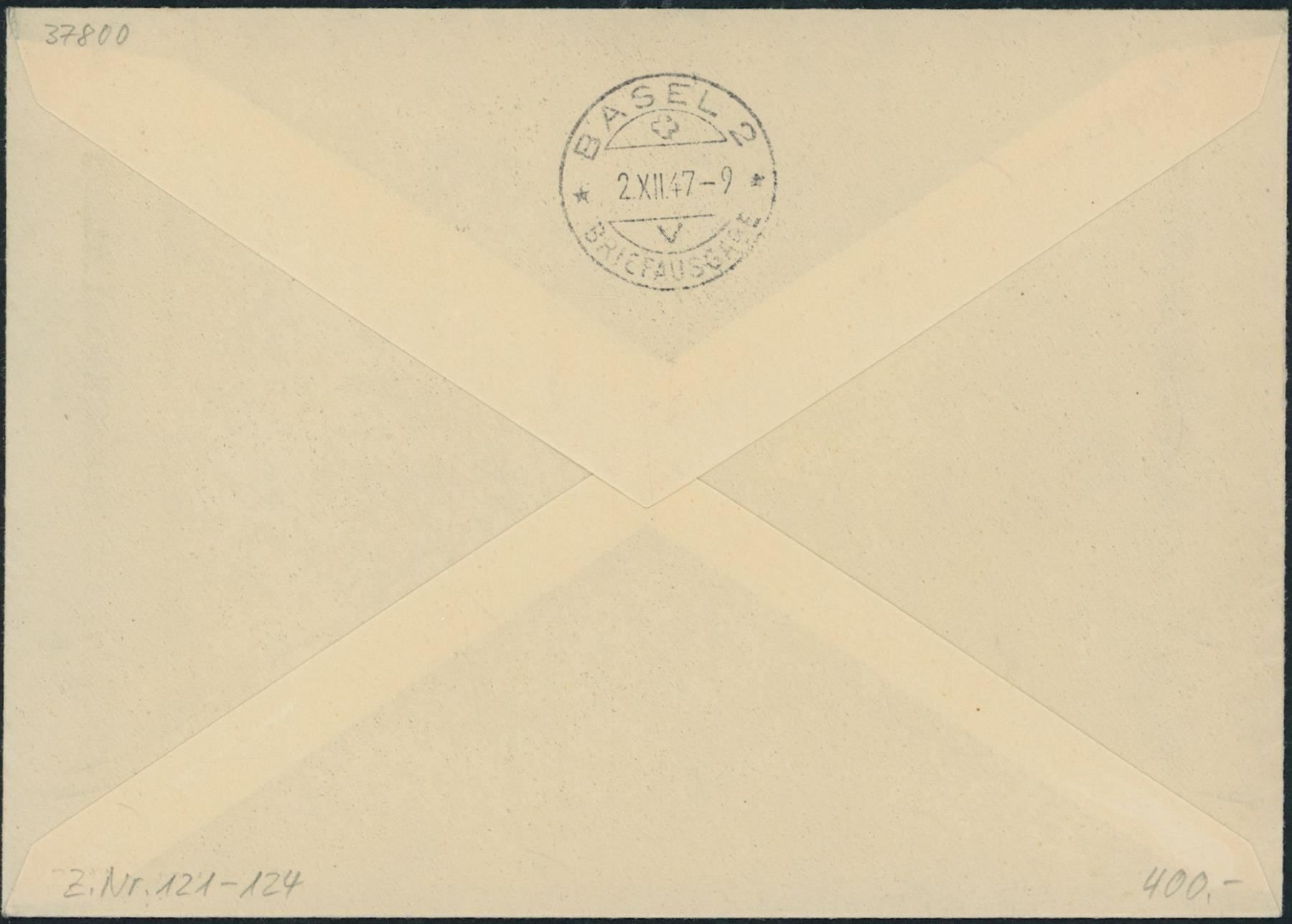 Tutti i francobolli: 1947 - Pro Juventute - FDC ET – Usato da Schindellegi venduto da leecollect 1