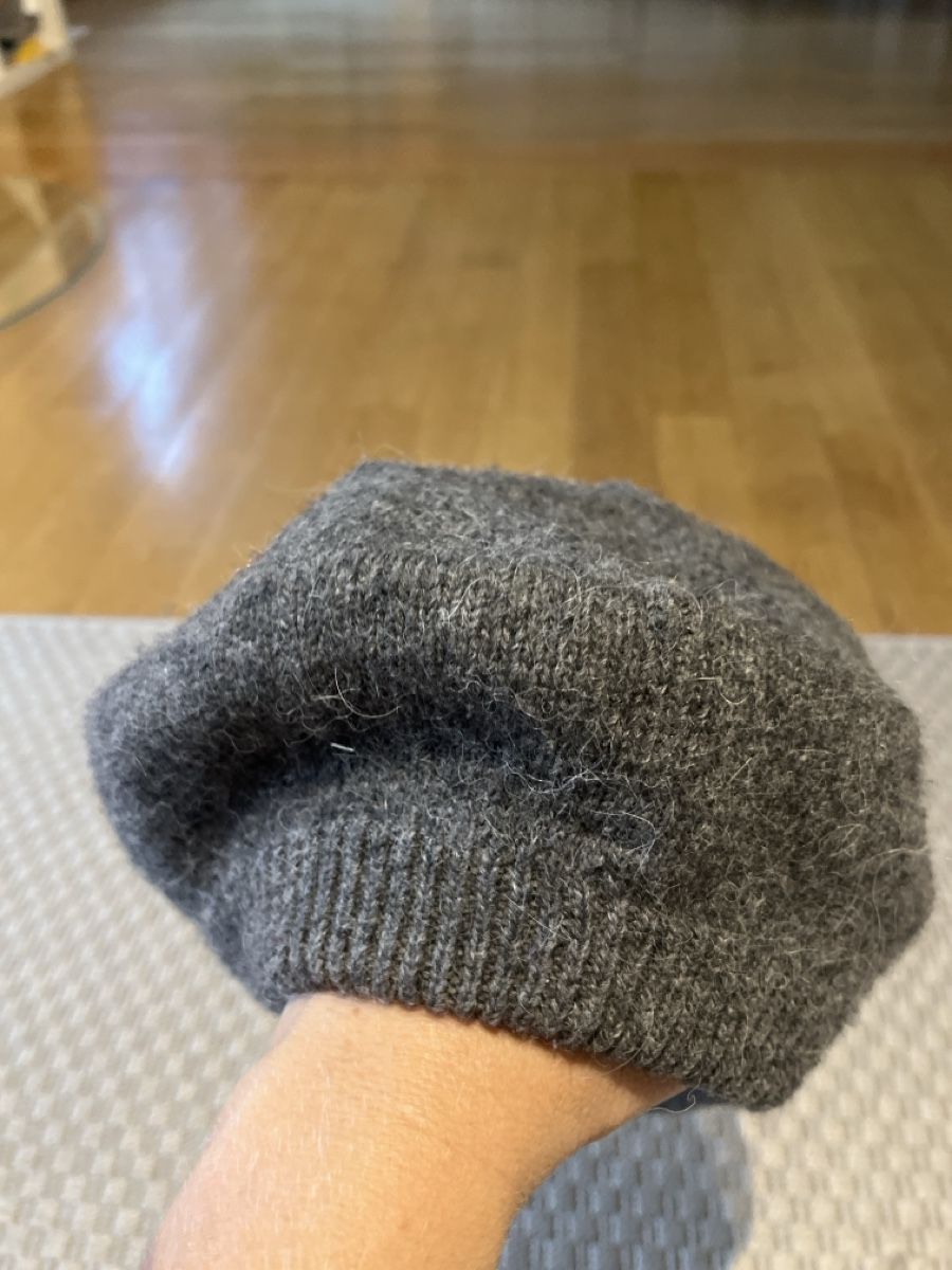 Hüte, Mützen & Caps: Beret aus Wolle, grau,  – Gebraucht aus Solothurn von Bobesch08 3