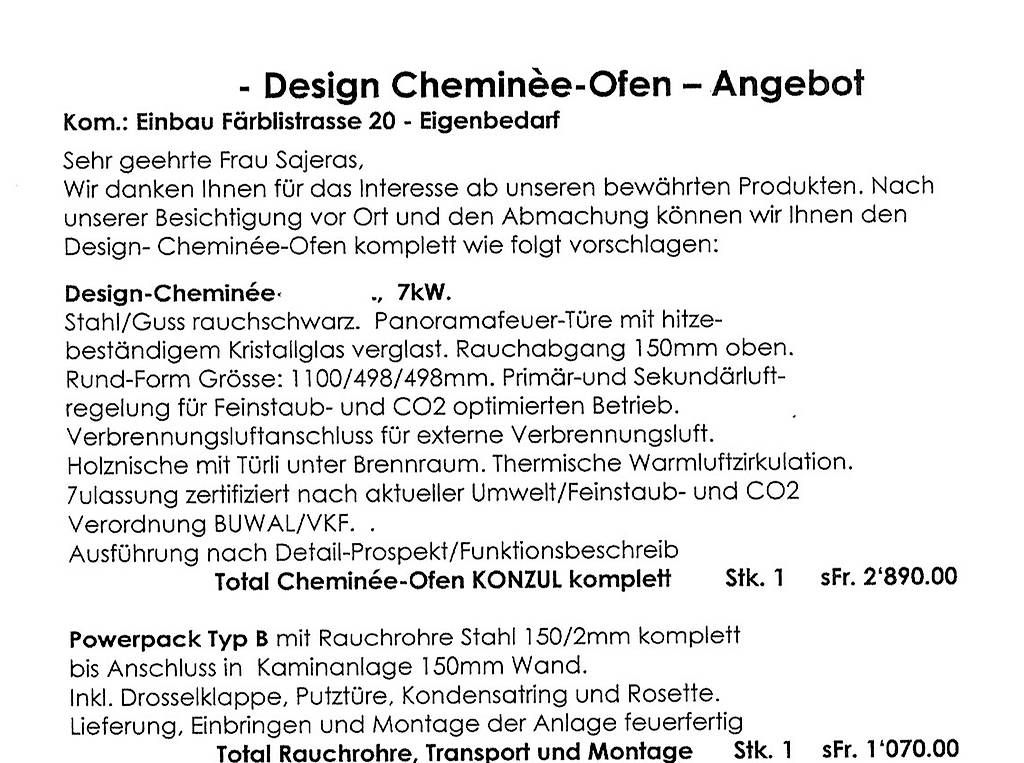 Stufe caminetto: Design Cheminèe Ofen – Usato da Näfels venduto da DjTimblack 3