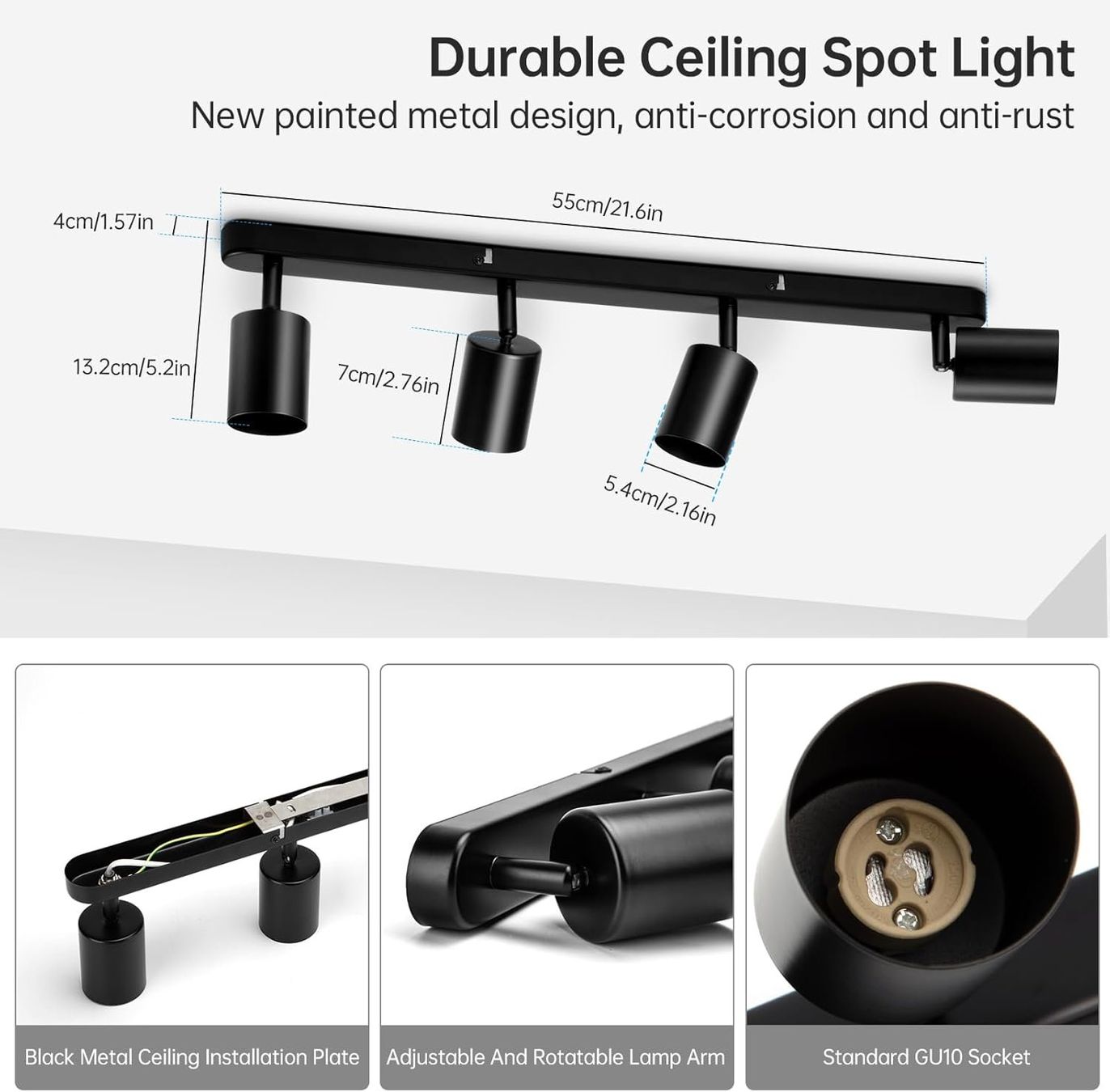 Kronleuchter & Deckenlampen: LED Deckenleuchte 4 Flammig – Neu und originalverpackt aus Geneve von Titi2008 1