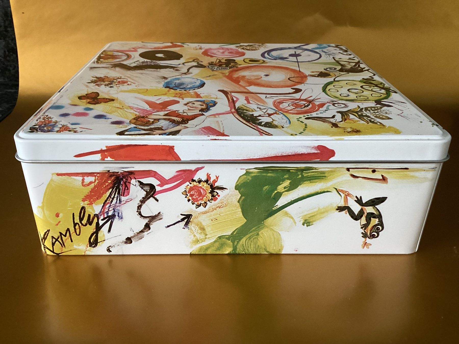 Kambly Contenitori & Simili: KAMBLY/ Blechdose / Sammeldose Jean Tinguely – Usato da Beinwil am See venduto da kae_gh7c 4