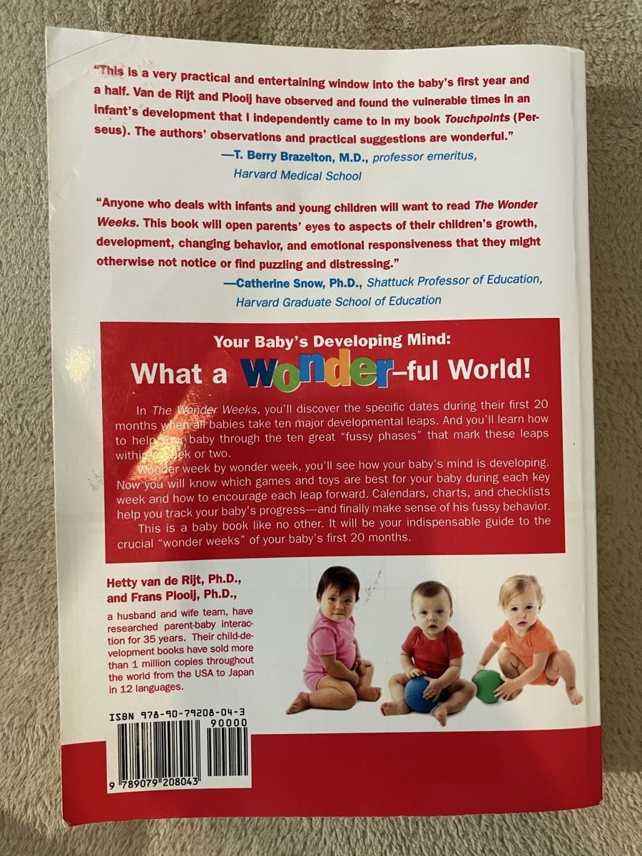 Libri: The Wonder Weeks: Baby Development Guide - Great Condition – Nuovo (secondo la descrizione) da Romont FR venduto da Anna_dematos 1