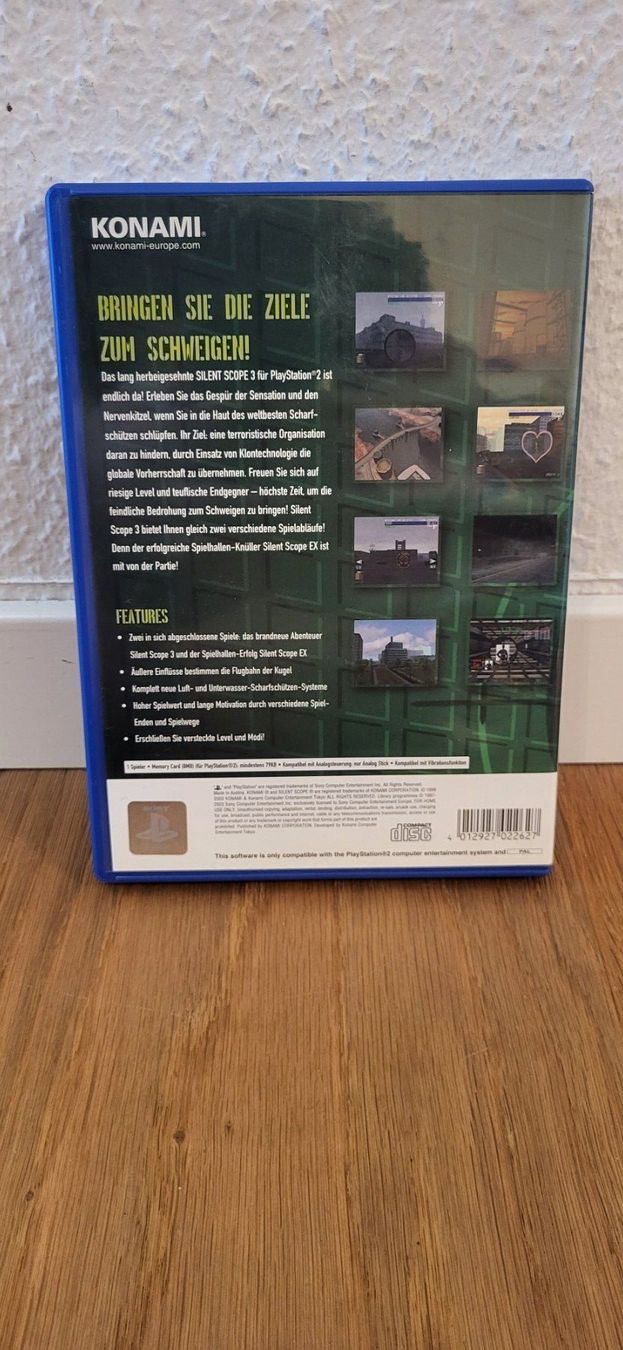 Sony Giochi: PS 2 - Silent Scope 3 – Usato da Münsingen venduto da DigitaleSpielecke 1