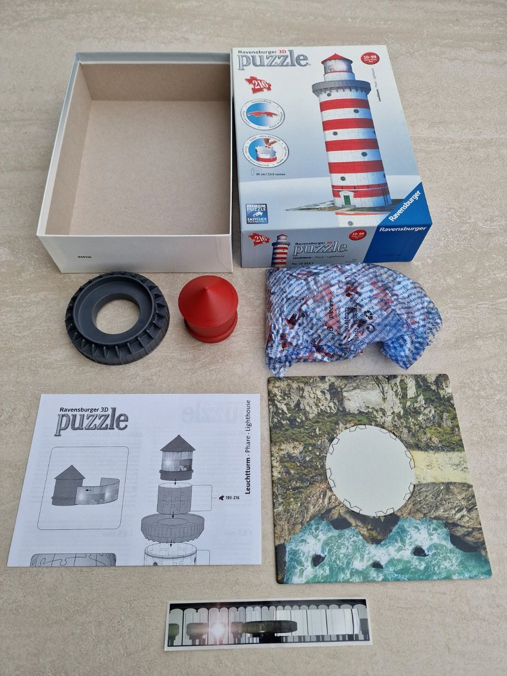 Ravensburger Puzzle: Puzzle - Leuchtturm-3D-Puzzle von Ravensburger – Nuovo (secondo la descrizione) da Kilchberg ZH venduto da bluessolo 1