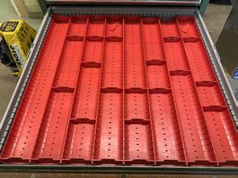 32 Stk. gebrauchte Lista Einteilungen 15x15cm