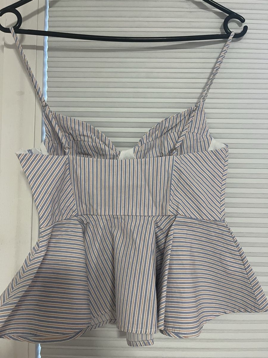 Zara Top: Zara Bustier Top, Grösse XS, gestreift – Usato da Stadel venduto da Comporta 3