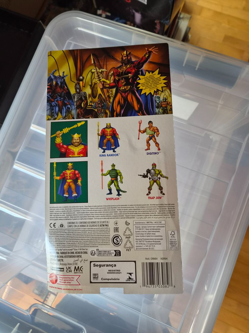 Statuette: MOTU Origins King Randor 14 cm Figur mit Comic – Nuovo (secondo la descrizione) da Sisseln AG venduto da schenk-figuren 1