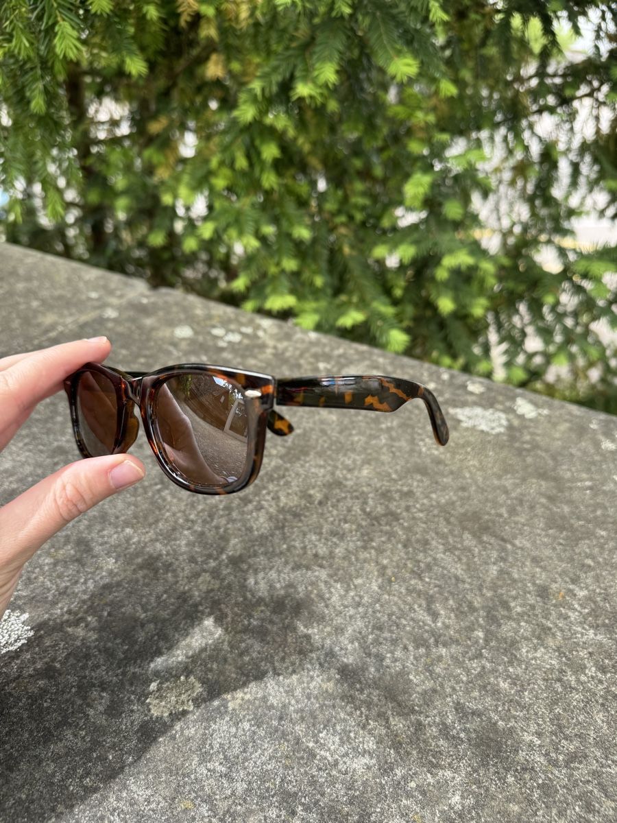 Lunettes & Verres: Vintage Thick Frame Sunglasses Black Brown – D'occasion à Effretikon par rus_2l2p 6
