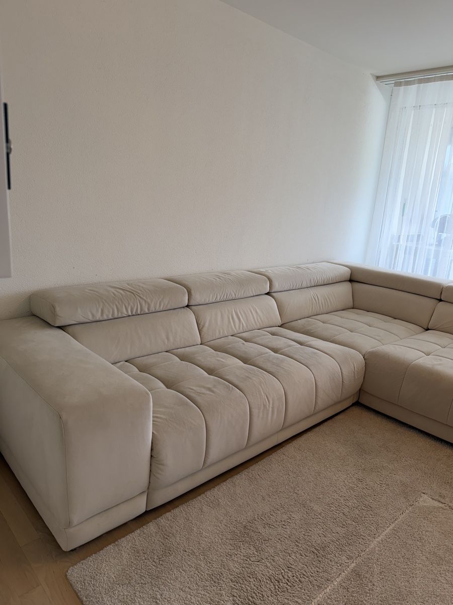 Sofas: Modernes Schubiger Ecksofa in Beige  – Neuf (Voir description) à Effretikon par MaisonNade 6