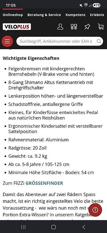 Flizzi Velos: Flizzi Kindervelo 20 Zoll mit Kette – Gebraucht aus Amsoldingen von kaimhof 3