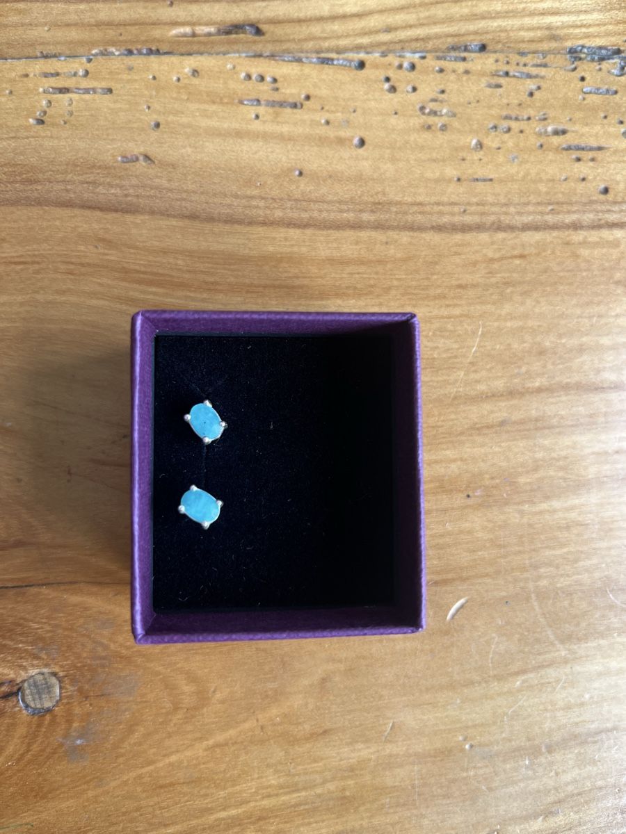 Ohrringe & -stecker: Fairtrade Ohrstecker Silber mit Amazonit – Neu (gemäss Beschreibung) aus Wil SG von aiy_fnm9 3