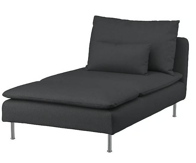 Ikea Divani: IKEA SÖDERHAMN Récamiere, Hillared anthrazit grau – Usato da Therwil venduto da dischelle 1
