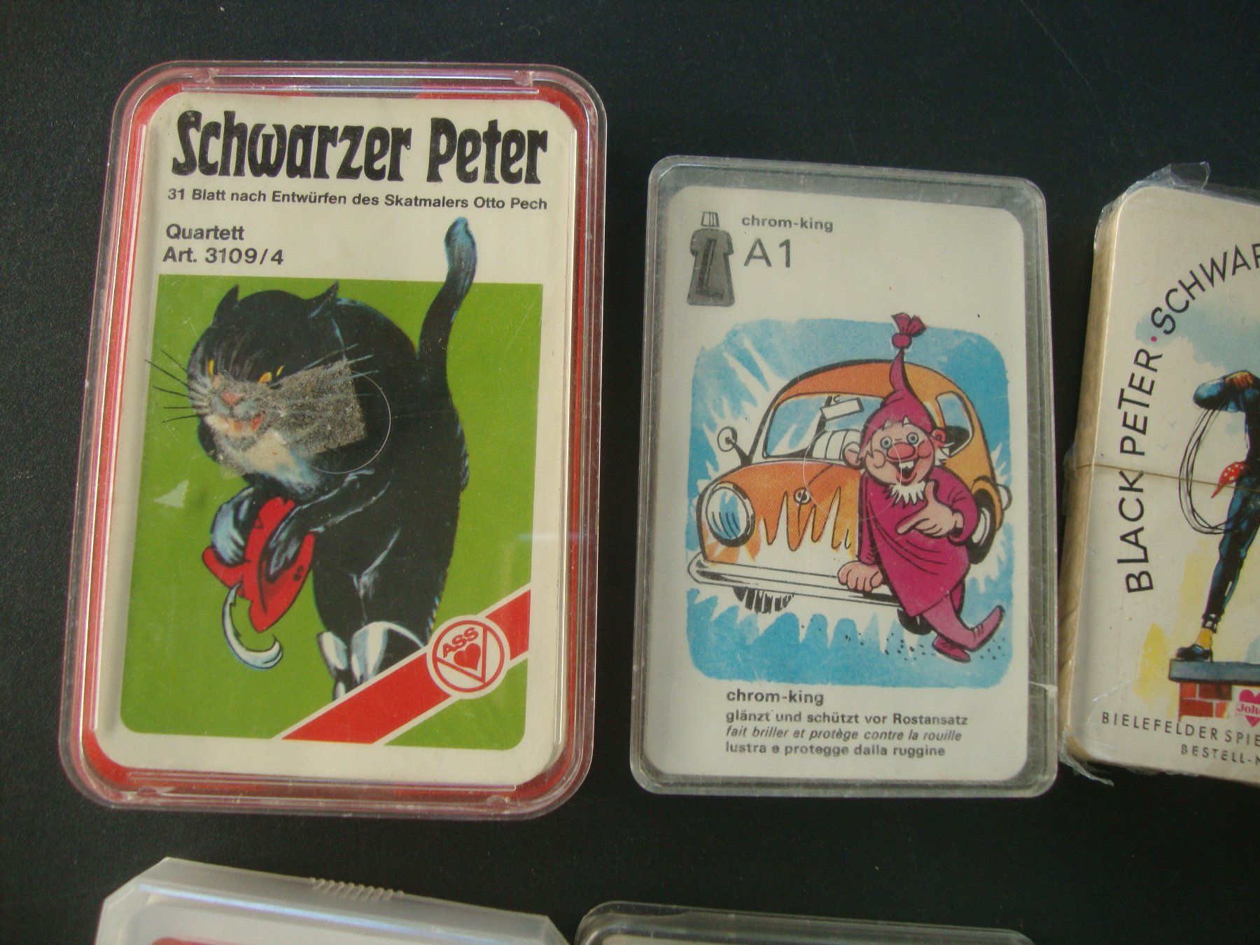 Giochi: 8 alte Schwarzer Peter Spiele, bespielt und Neu – Usato da Winterthur venduto da halle07 1