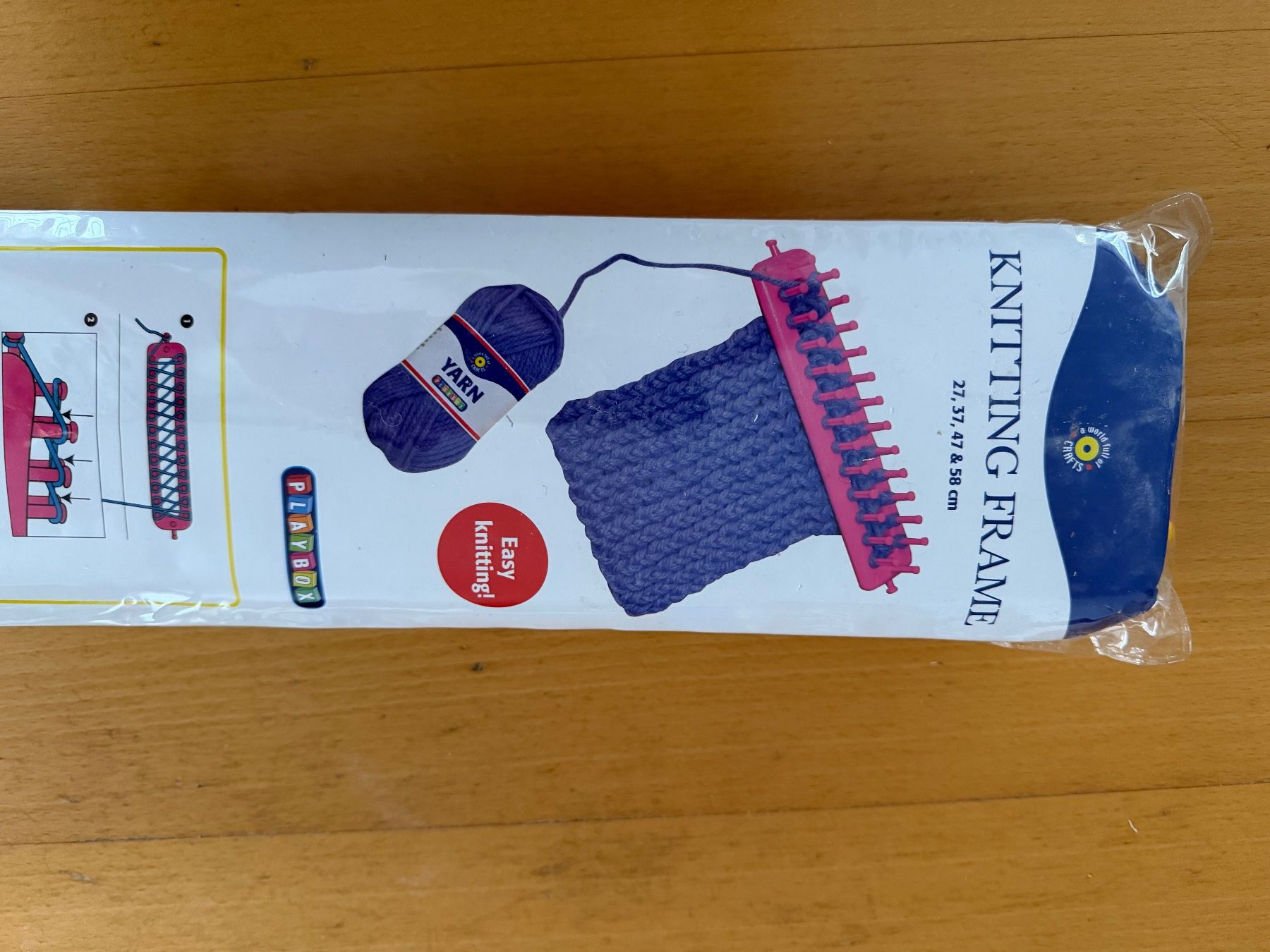 Kit bricolage: Playbox Strickrahmen Set 4 Grössen – Nuovo e nell'imballaggio originale da Maschwanden venduto da Brindabella 1