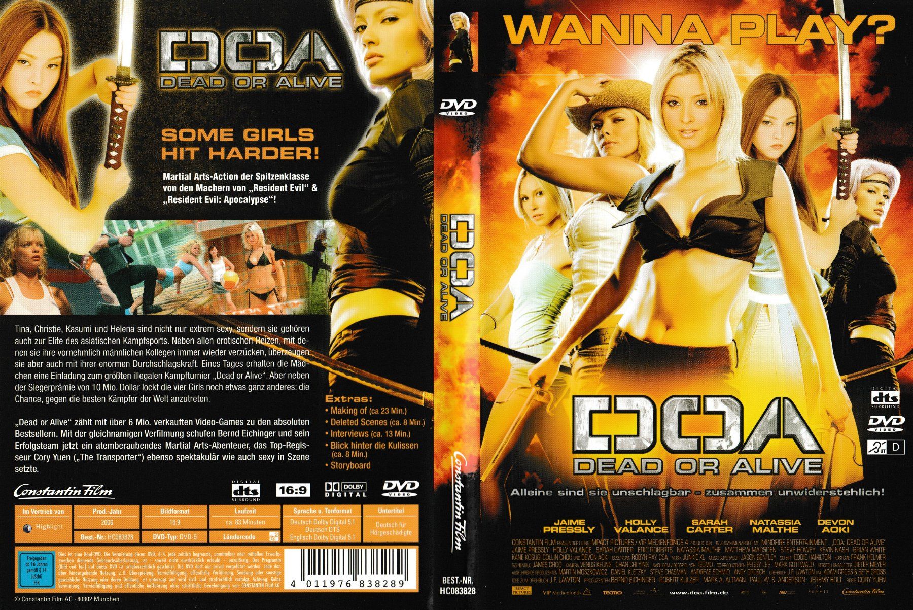 Tutti i DVDs: DVD - DOA: Dead or Alive – Usato da Langnau am Albis venduto da MediaRescuerKeLoX