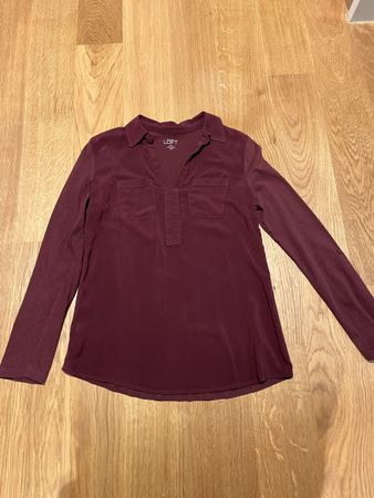 Bluse bordeaux XS 34 Loft