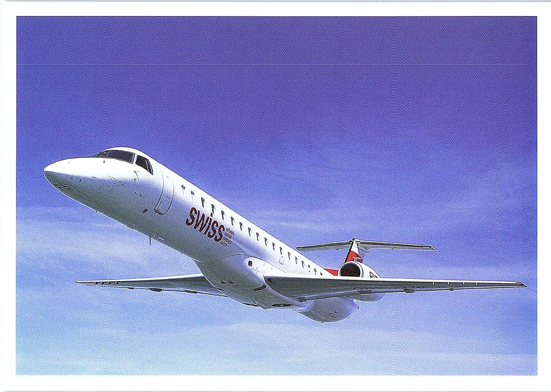 Cartoline postali: EMBRAER RJ145 – Nuovo (secondo la descrizione) da Würenlos venduto da KKMeister
