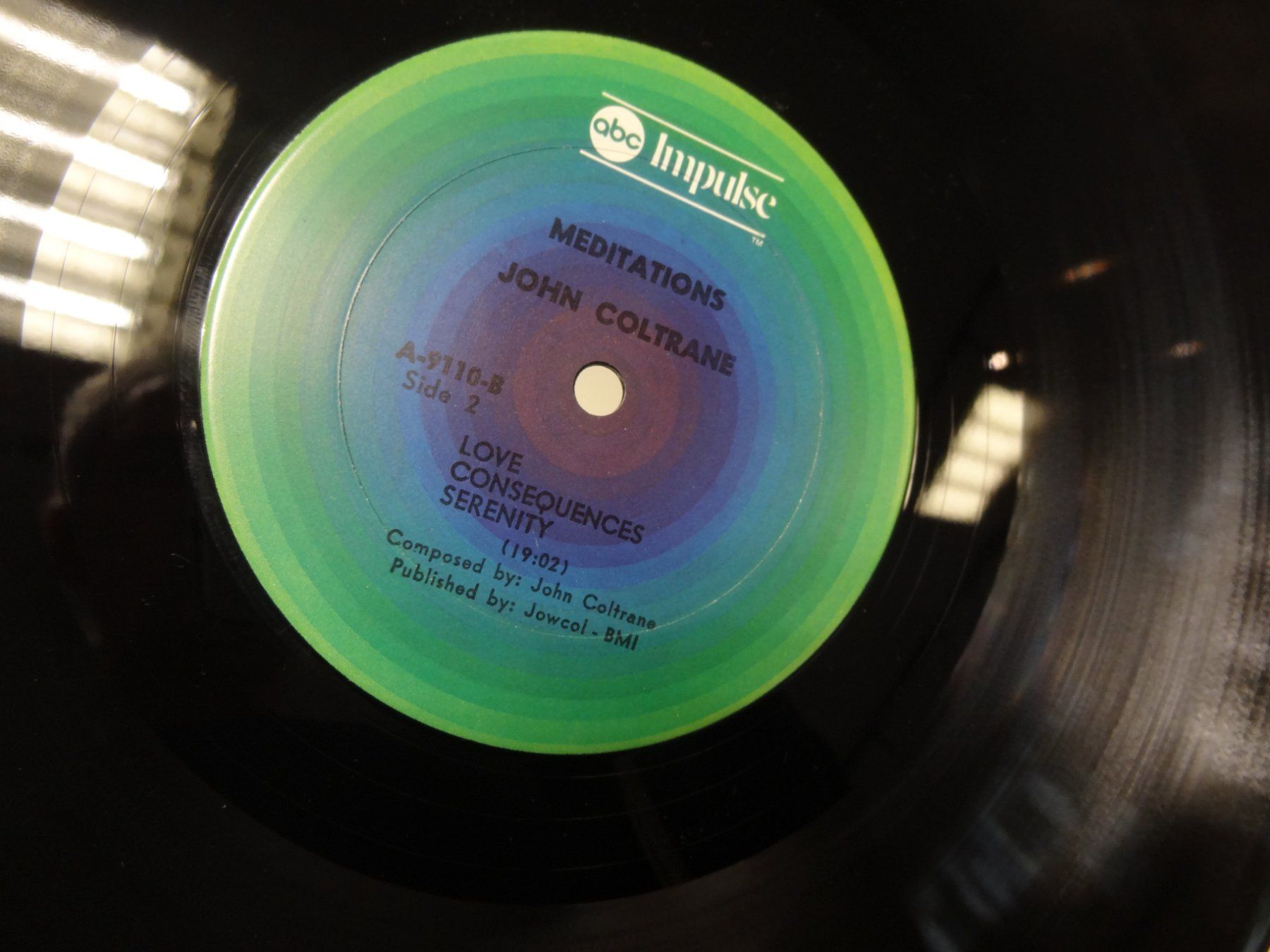 Schallplatten: John Coltrane - Meditations, Impulse A-9110, Vinyl – Gebraucht aus luzern von musicandart 2