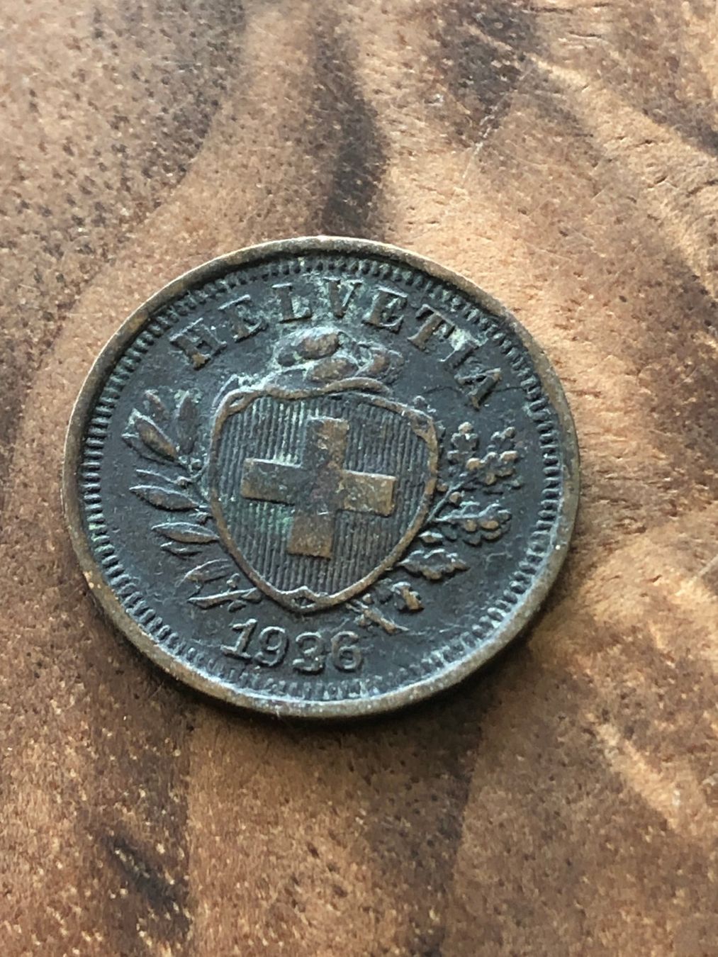 Tutti le monete: 1 Rp. 1936 – Usato da Schötz venduto da Odpa