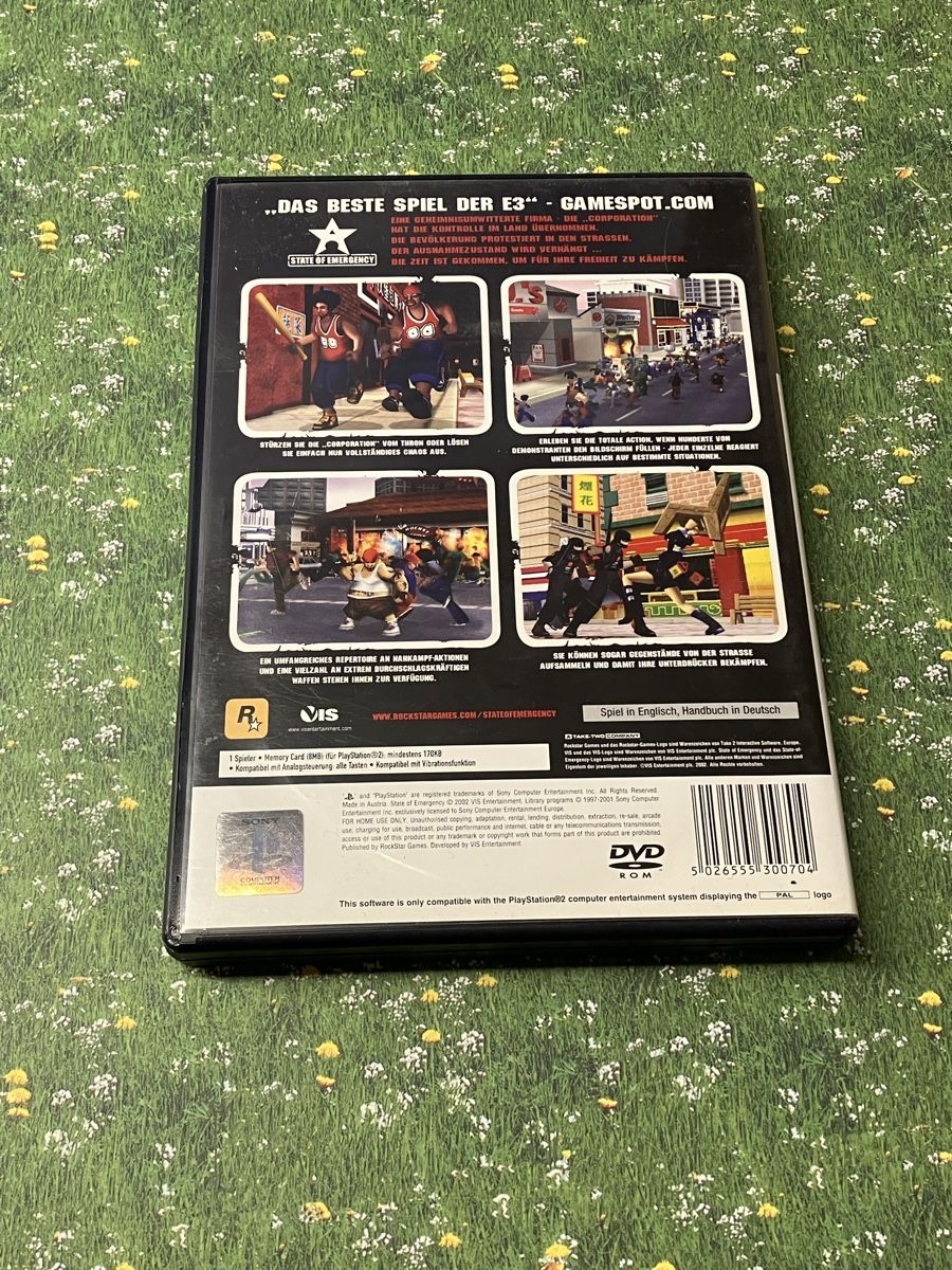 Sony Spiele: PS2 Spiel State of Emergency – Gebraucht aus Läufelfingen von Rubine 1
