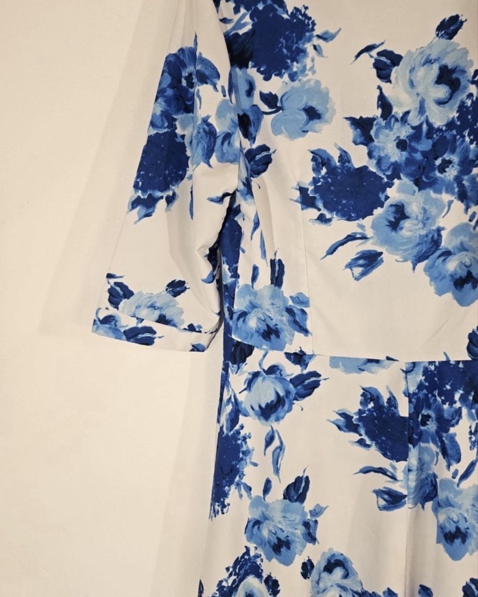 Vestiti: Blaues Sommerkleid, Blümchen, Gr. M – Nuovo (secondo la descrizione) da Schaffhausen venduto da Fundperle 2