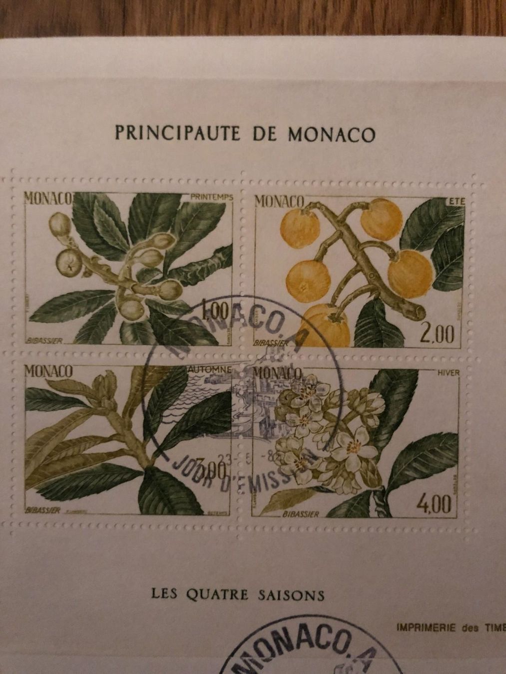 Tutti i francobolli: 1A FDC 23.5.85 Monaco – Nuovo (secondo la descrizione) da Landquart venduto da interesse63 3