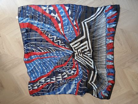 Christian Fischbacher Silk vintage scarf