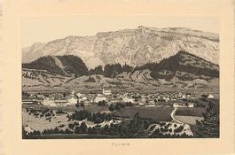 Flims Chromlithographie um 1890