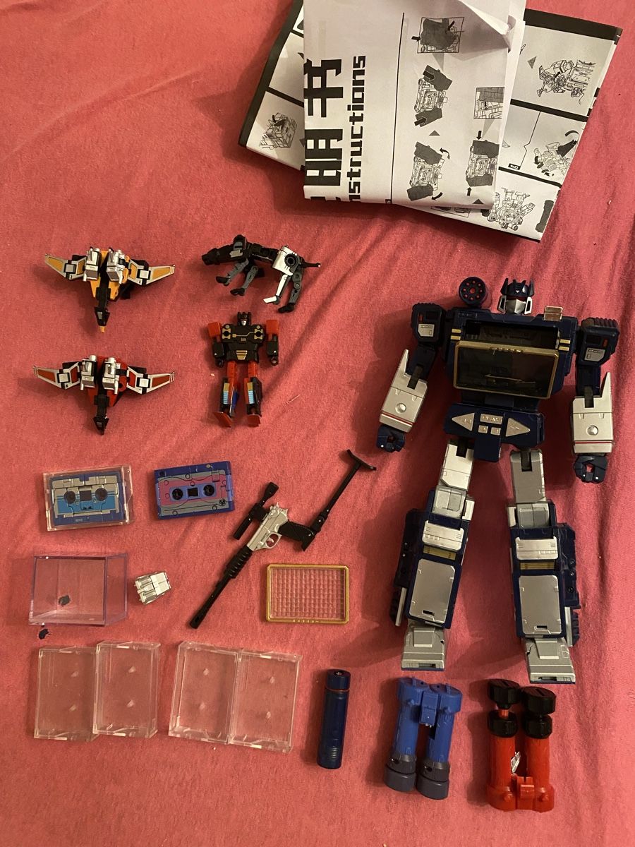 Figuren: SOUNDWAVE  22cm TRANSFORMERS – Gebraucht aus Courroux von malabro 1