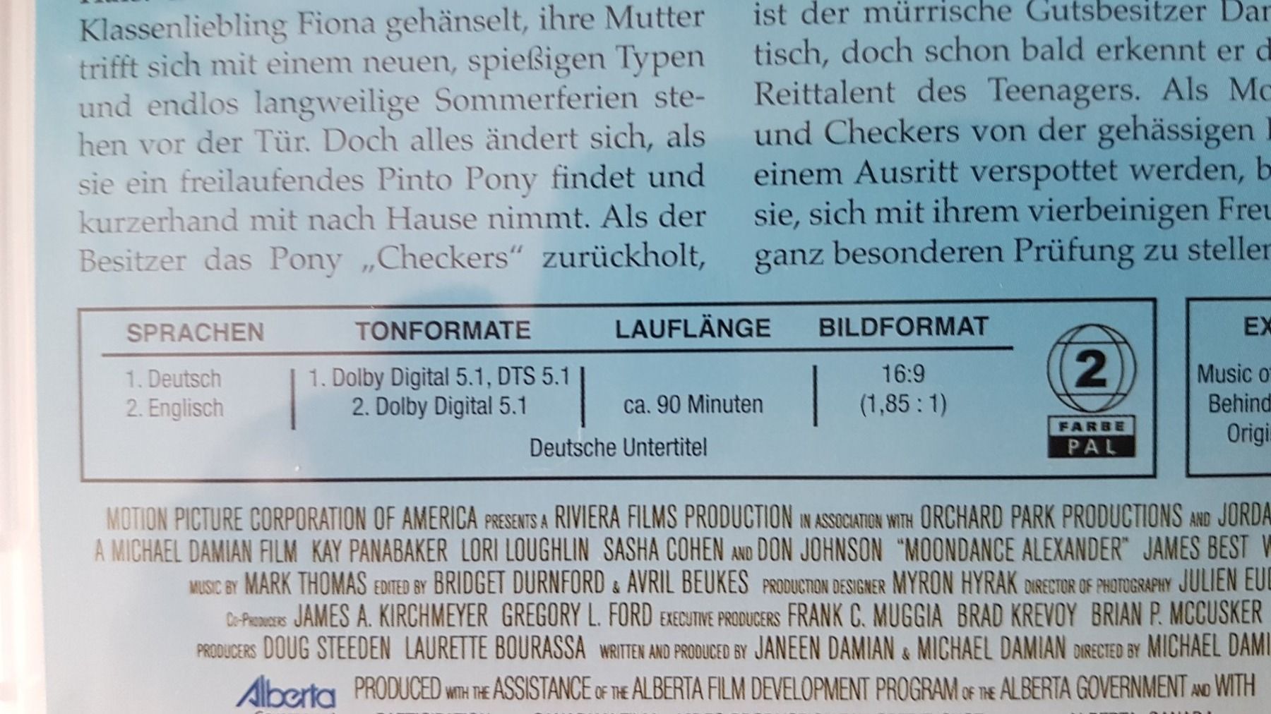 Tous les DVDs: DVD Ein Pferd für Moondance – D'occasion à Oetwil am See par fineli2 1