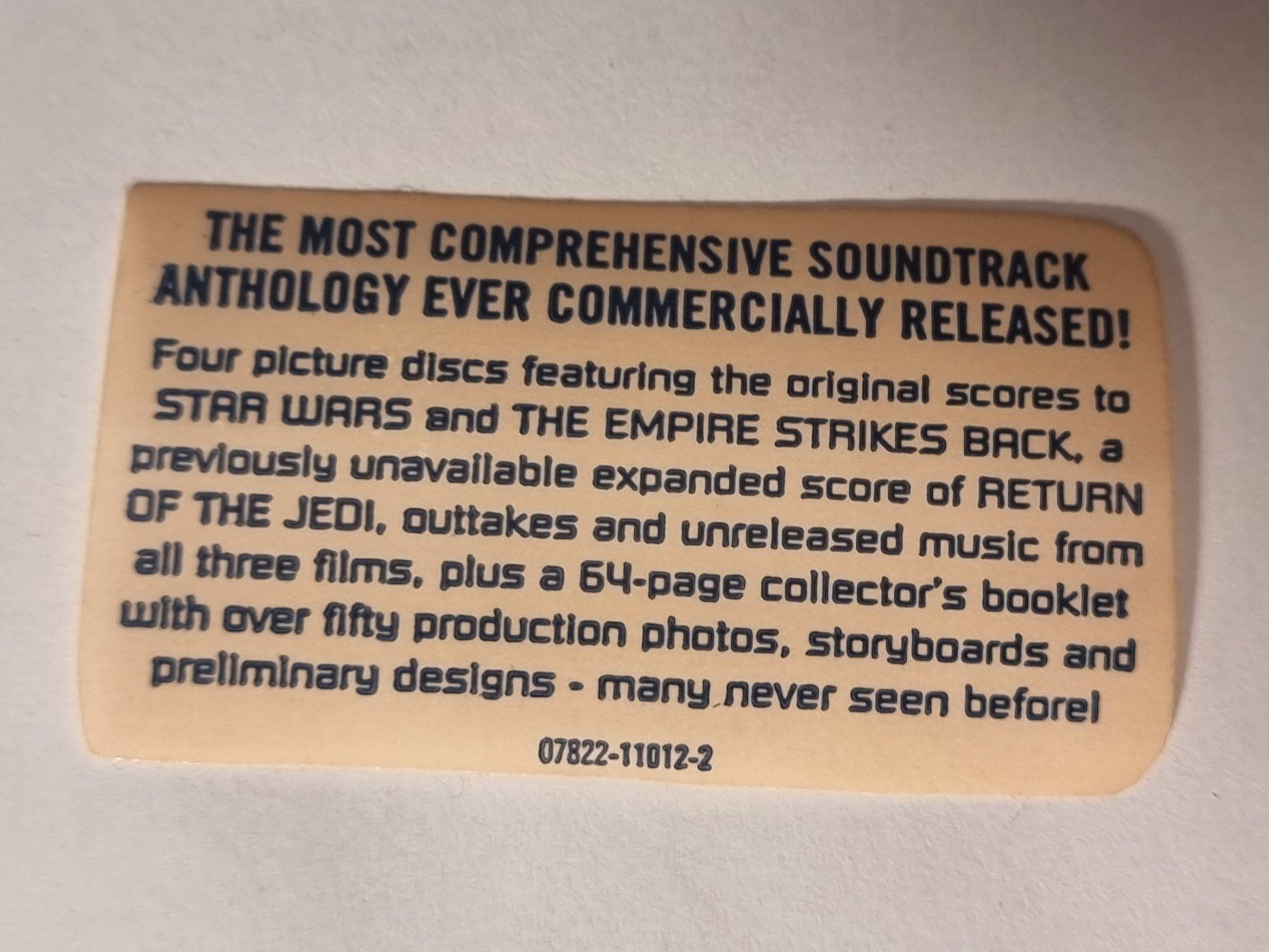 CDs: Star Wars : Anthology 4-CD-Box – Gebraucht aus Villigen von  9