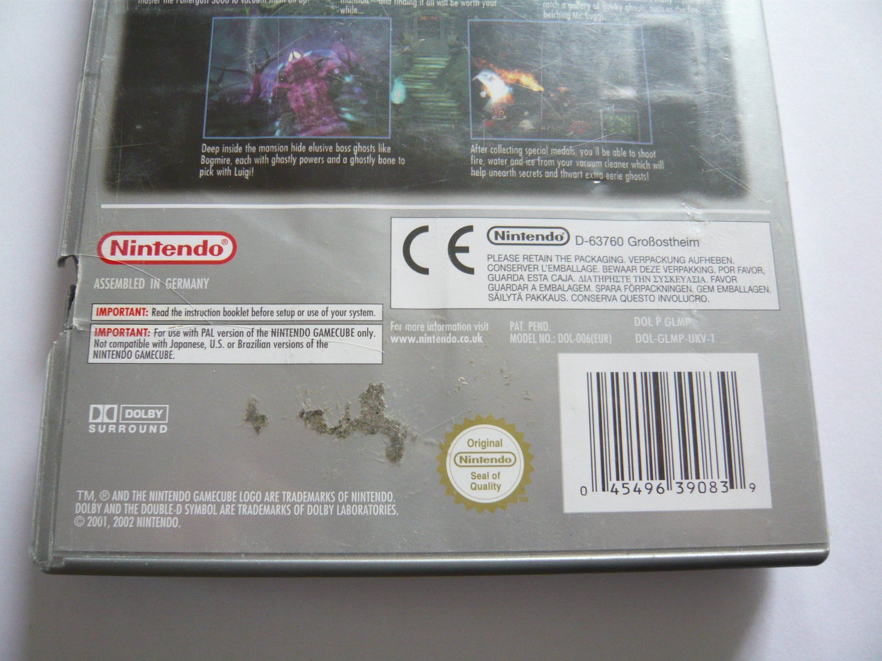Nintendo Spiele: JEUX NINTENDO GAMECUBE LUIGI'S MANSION 2001 2002 – Gebraucht aus Echallens von  5