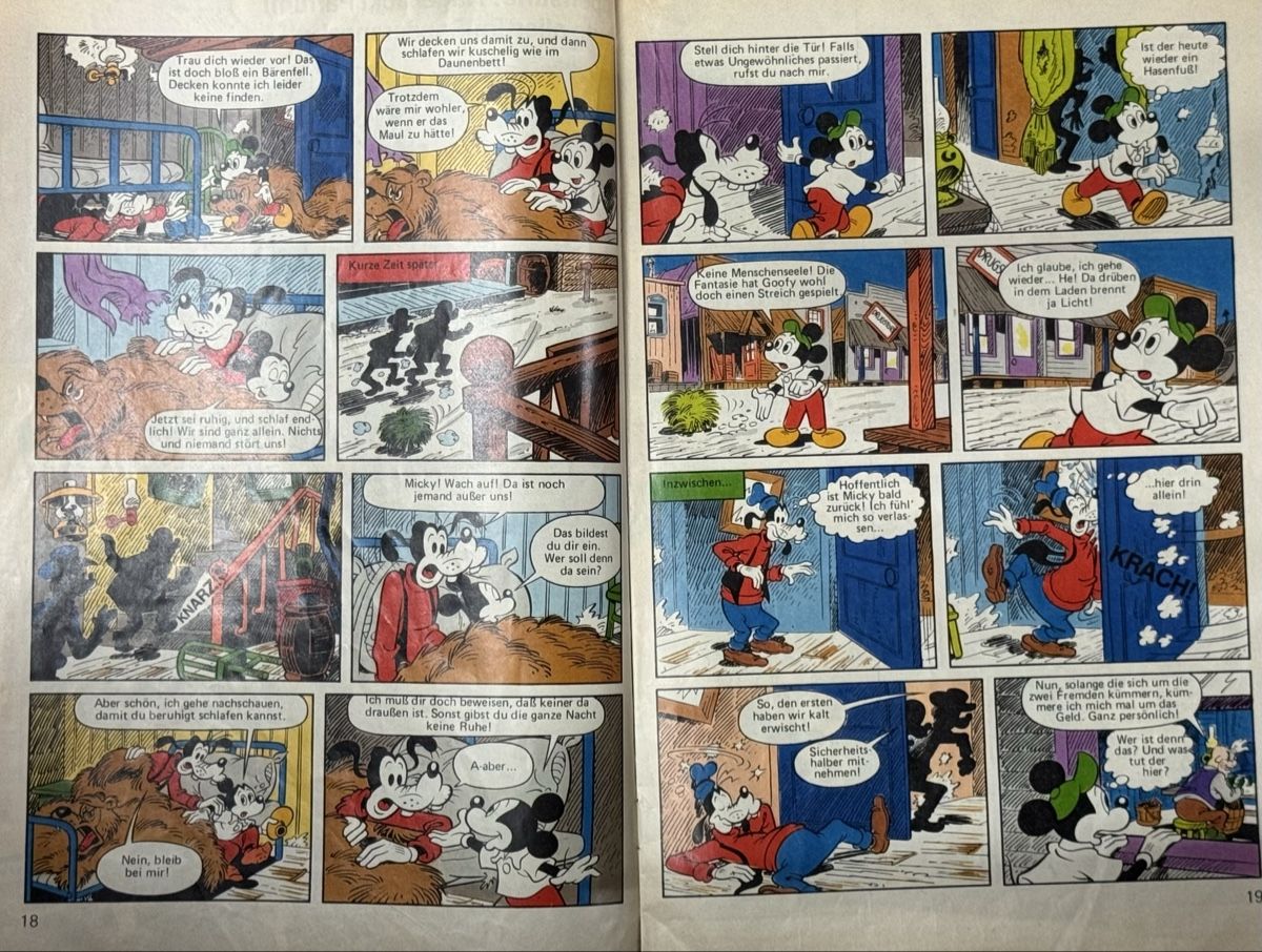 Fumetti: Micky Maus Nr. 16 vom 14.4.1984 - Comic Klassiker! – Usato da Mülligen venduto da Romangull 1