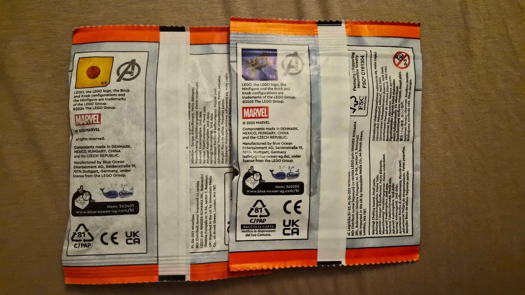 Lego Baukästen: LEGO Marvel Avengers Minifiguren - Black Widow & War Machine – Neu und originalverpackt aus Wabern von konbini 1
