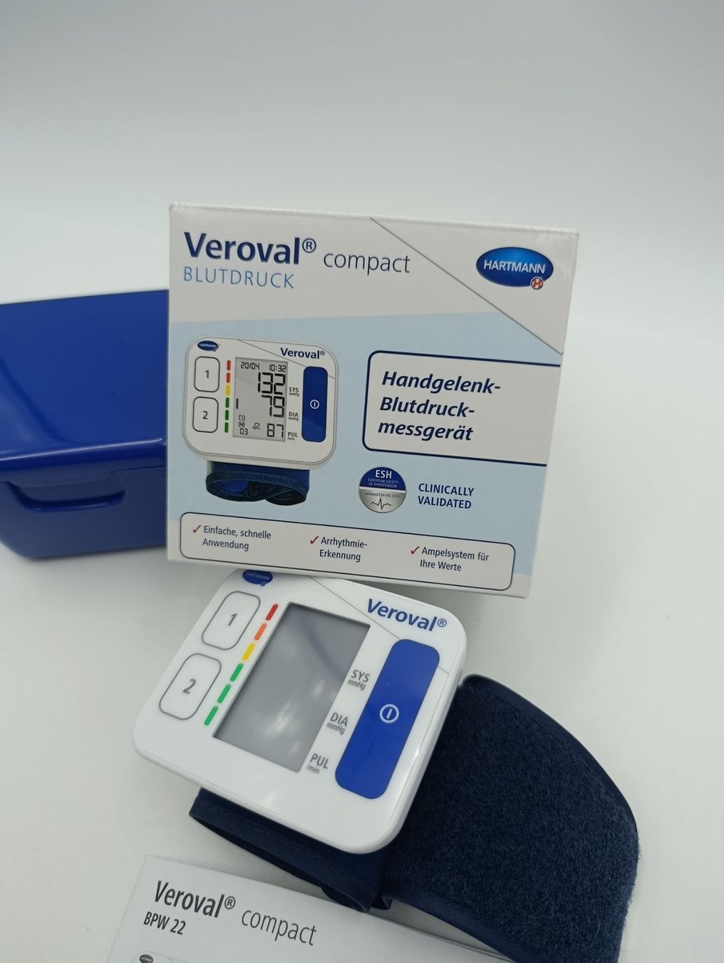 Hartmann Attrezzature mediche: Hartmann Veroval compact Handgelenk-Blutdruckmessgerä – Usato da Wil SG venduto da Donaldus 2