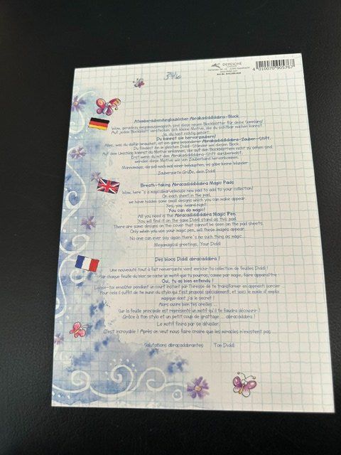 Blocs de correspondance: Diddl Abrakaiddldabra Block A5, Nummer 346 – D'occasion à Kloten par Monkell 1