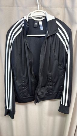 Adidas Trainingsjacke Damen Schwarz, Grösse M