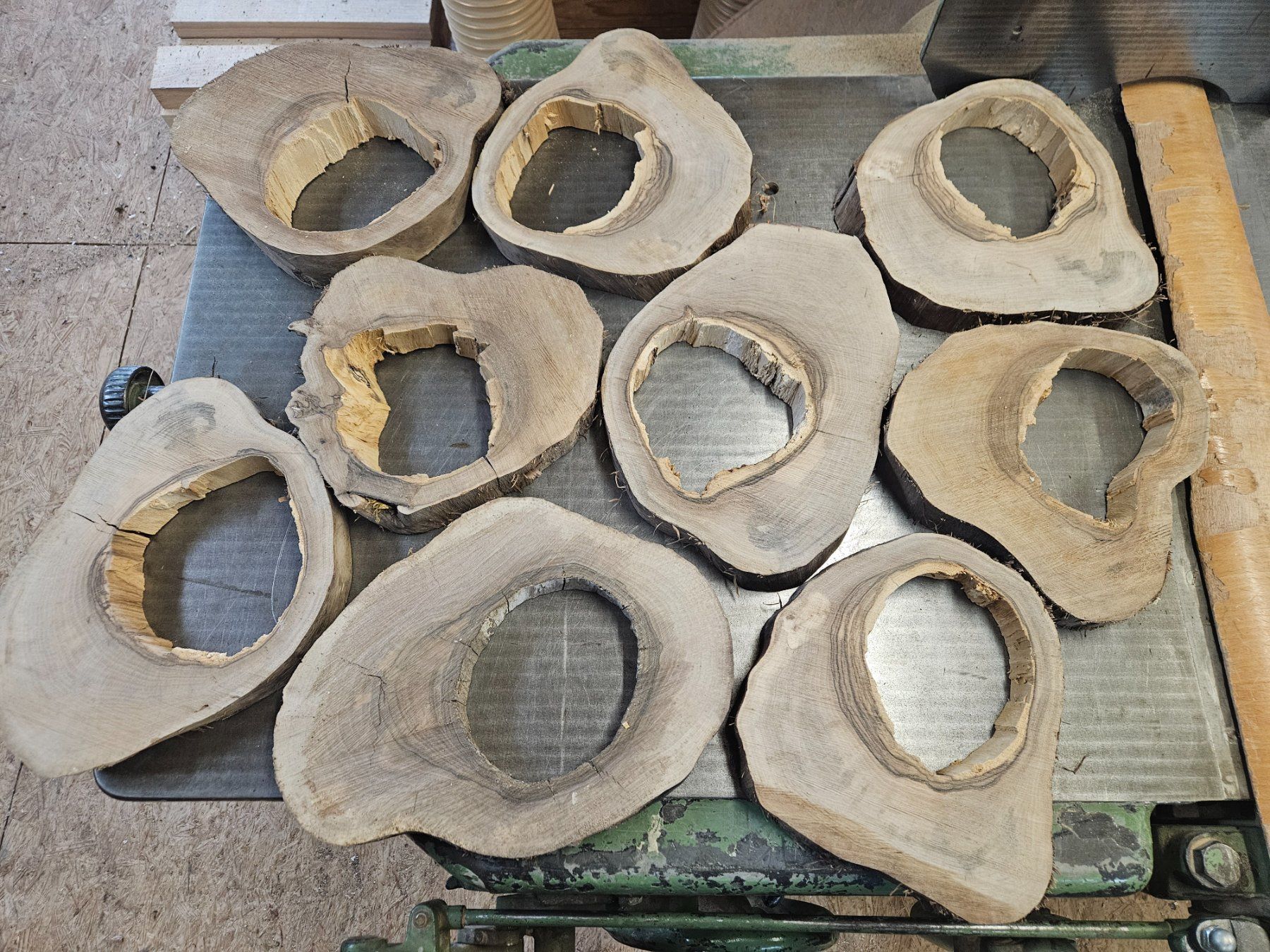 Holzartikel: Nussabum Holz Baumscheiben – Neu (gemäss Beschreibung) aus Schangnau von egli6.2 7