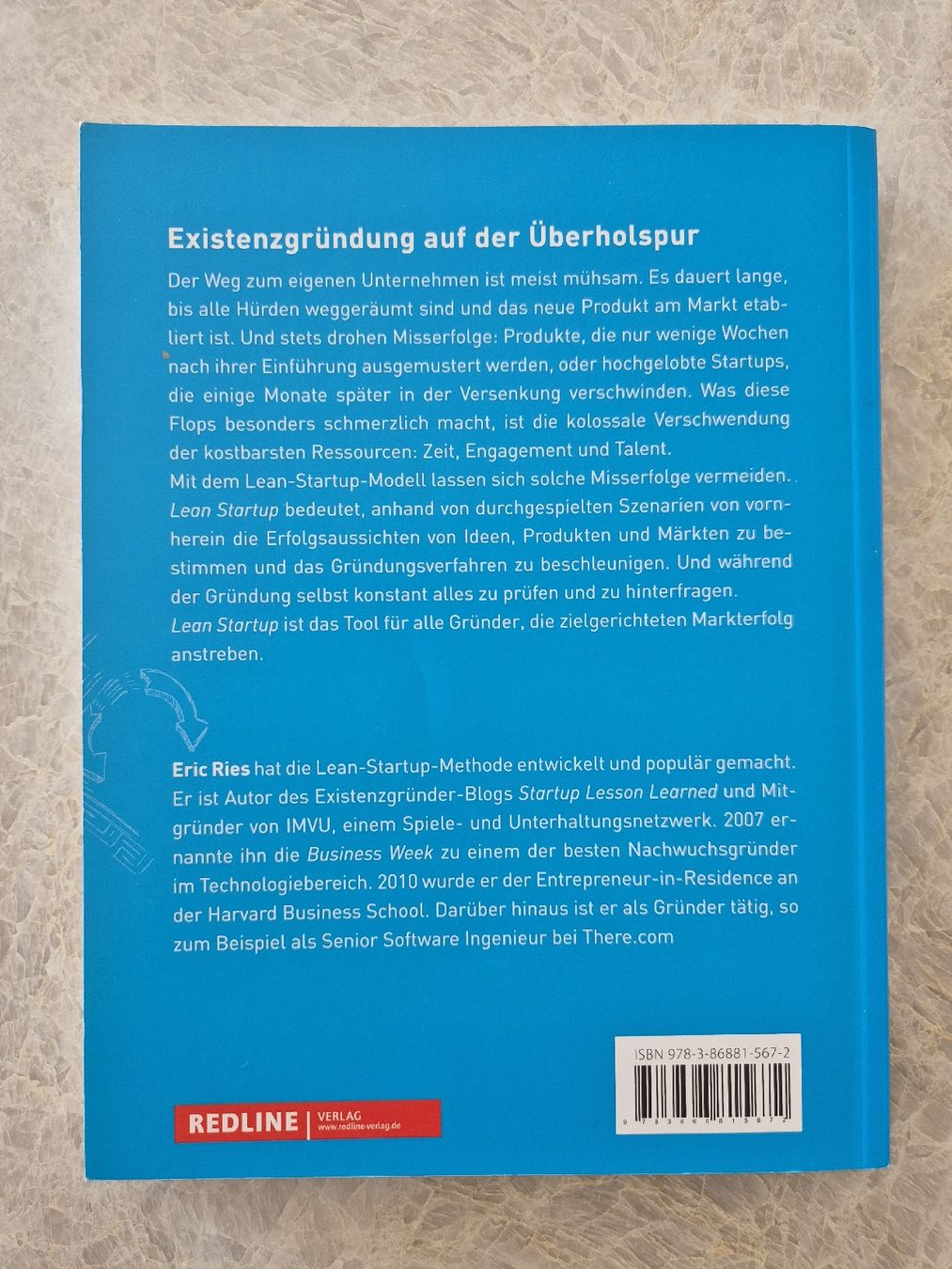 Libri: Lean Startup von Eric Ries – Usato da Rebstein venduto da kenobi14 1