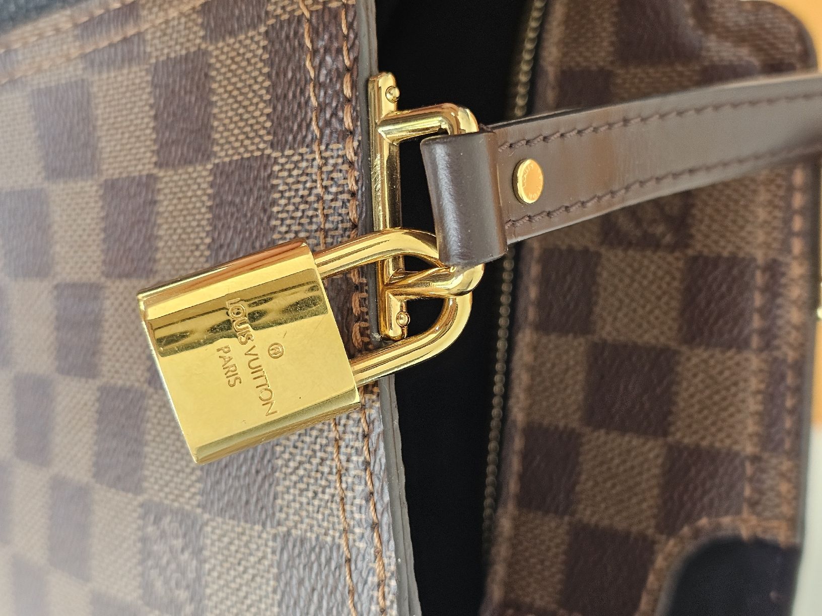 Louis Vuitton Borse da donna: Louis Vuitton Jersey Tote Damier Ebene – Nuovo (secondo la descrizione) da Dottikon venduto da Chicca_73 6