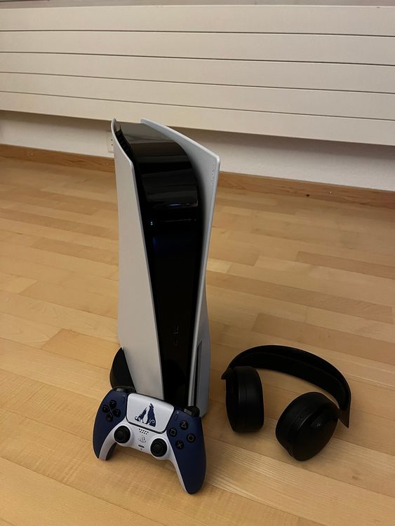 Playstation 5 Disk Konsole inkl. 2TB NVMe SSD und Zubehör (Gebraucht